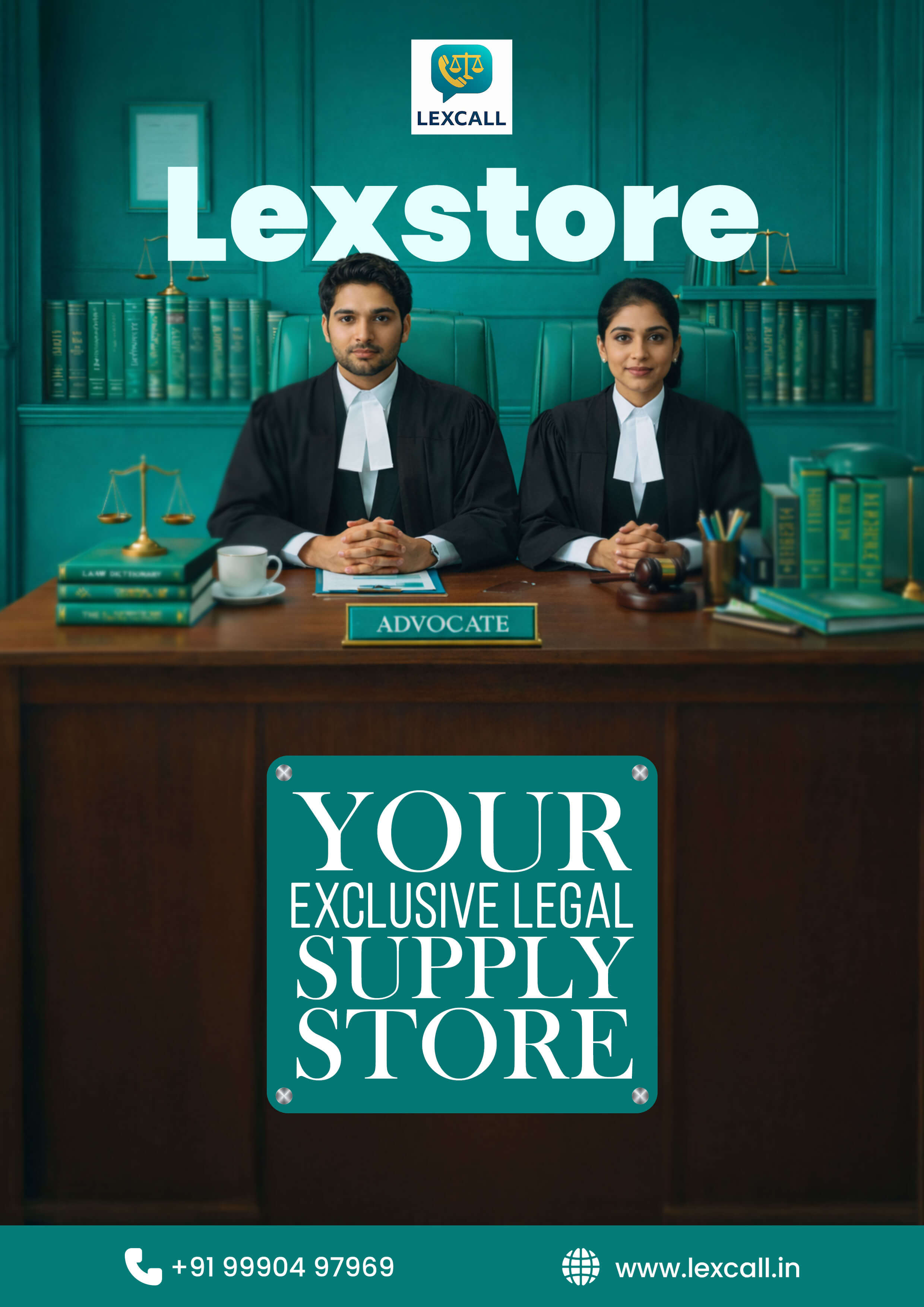 Legal professional with documents